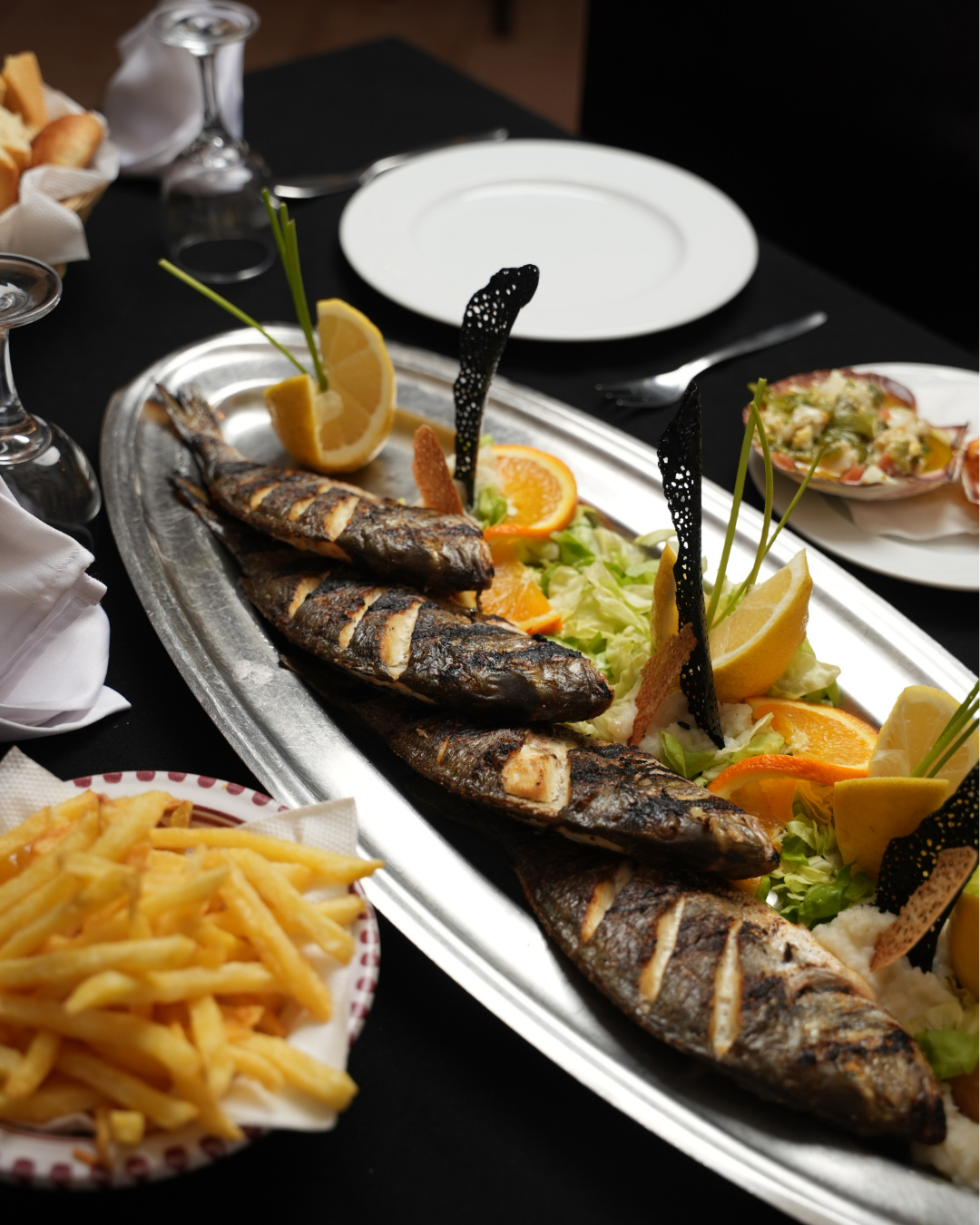 Crevettes
Grillées